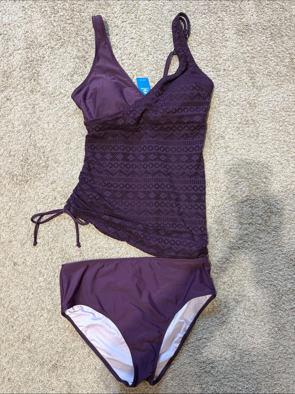 Women’s Cupshe asymmetrical tankini